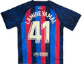 Authentique maillot domicile Lamine Yamal #41 FC Barcelone 2022-2023