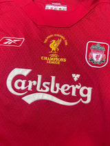 Authentic Morientes #19 Liverpool 2004-05 Home Football