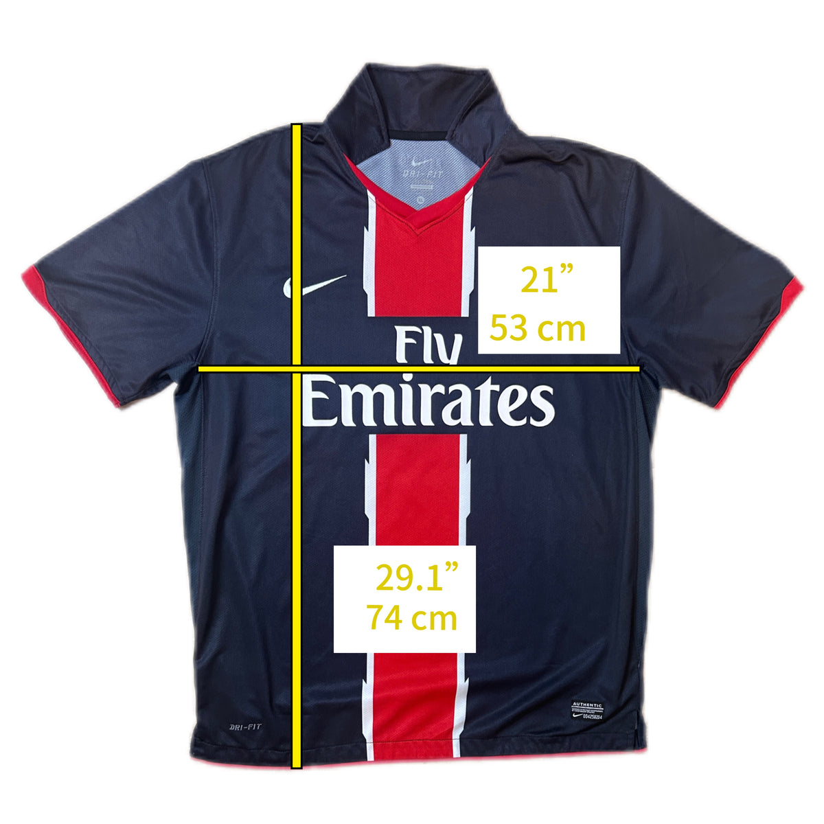 Maillot de football extérieur authentique Makelele #4 PSG 2010-11