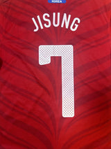 Authentic Jisung #7 South Korea 2010-12 Home Football