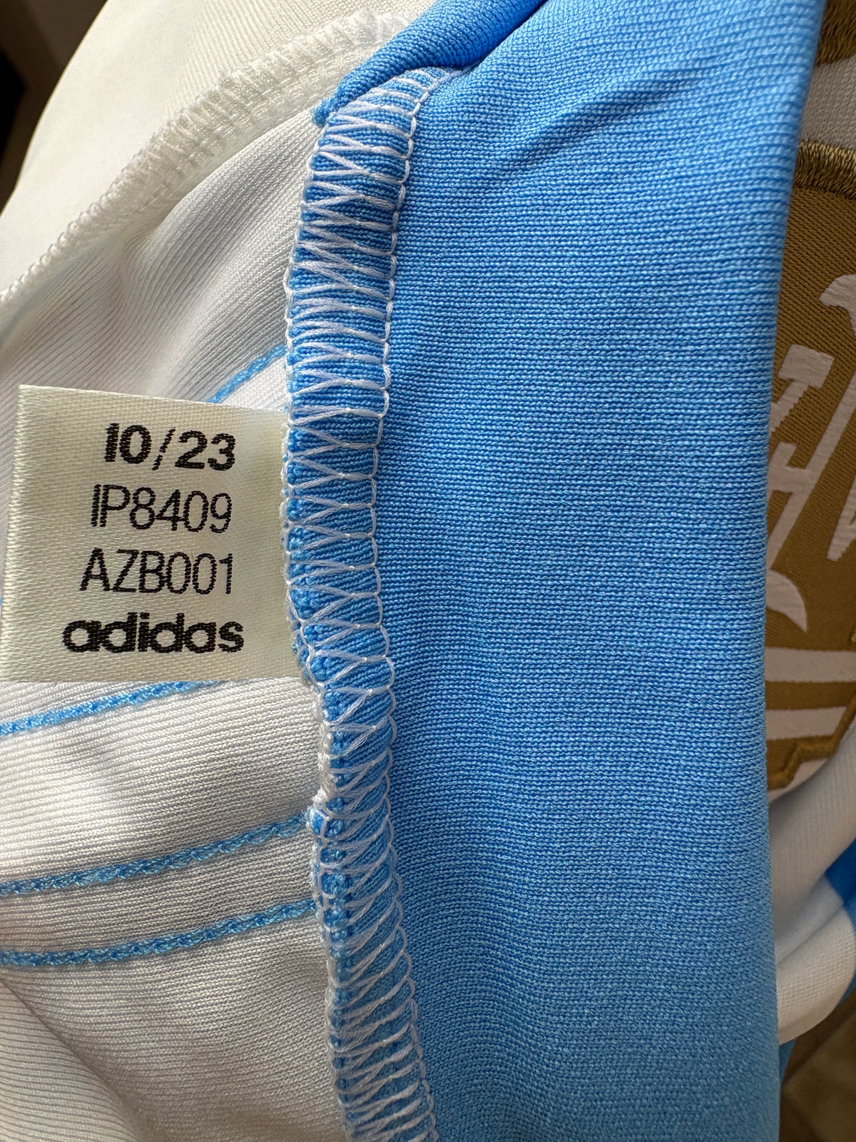 Maillot de football domicile authentique Argentine 2023-2024