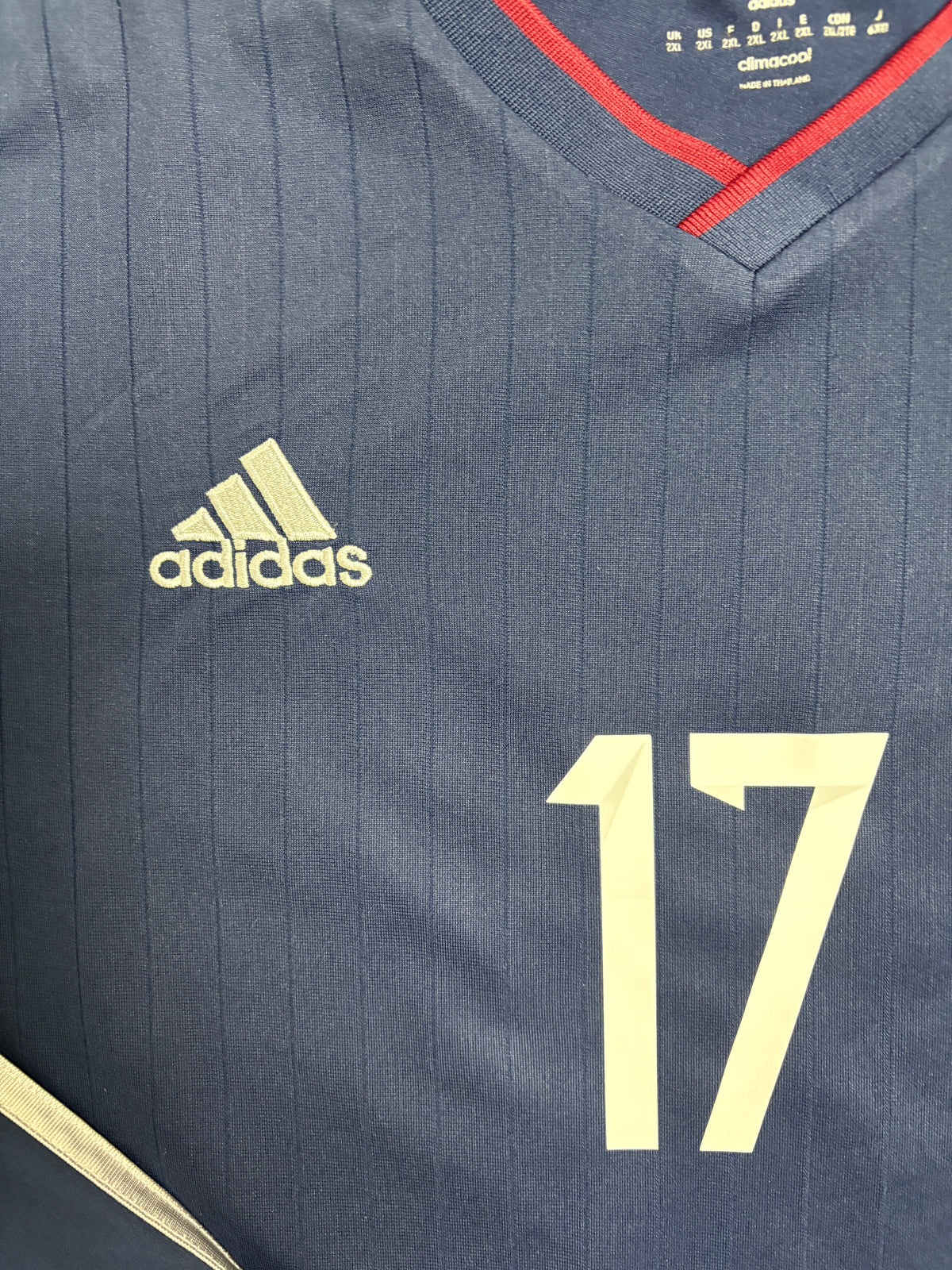 Authentic Robertson #17 Scotland 2014-15 home Football
