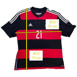 Authentic Reus #21 Germany 2014-15 Away Football