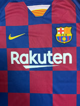 Authentic #10 Messi Barcelona 2019/20 home Football