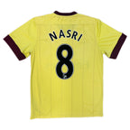 Authentic Nasri #8 Arsenal 2010-11 Away Football