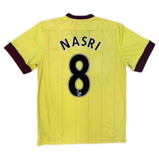 Authentic Nasri #8 Arsenal 2010-11 Away Football