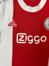 Authentic Gravenberch #8 Ajax 2021-22 Home Football