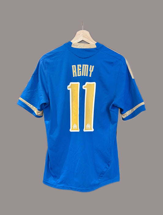 Authentic Remy #11 Olympique Marseille 2011-12 Home Football T-Shirt
