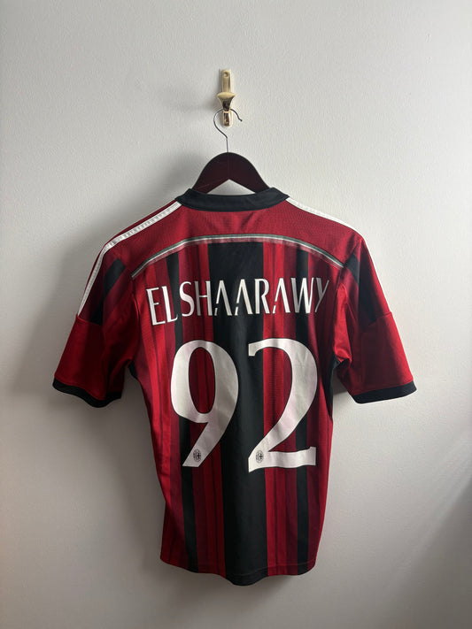 Vintage #92 El Shaarawy AC Milan 14/15 Home Football Jersey