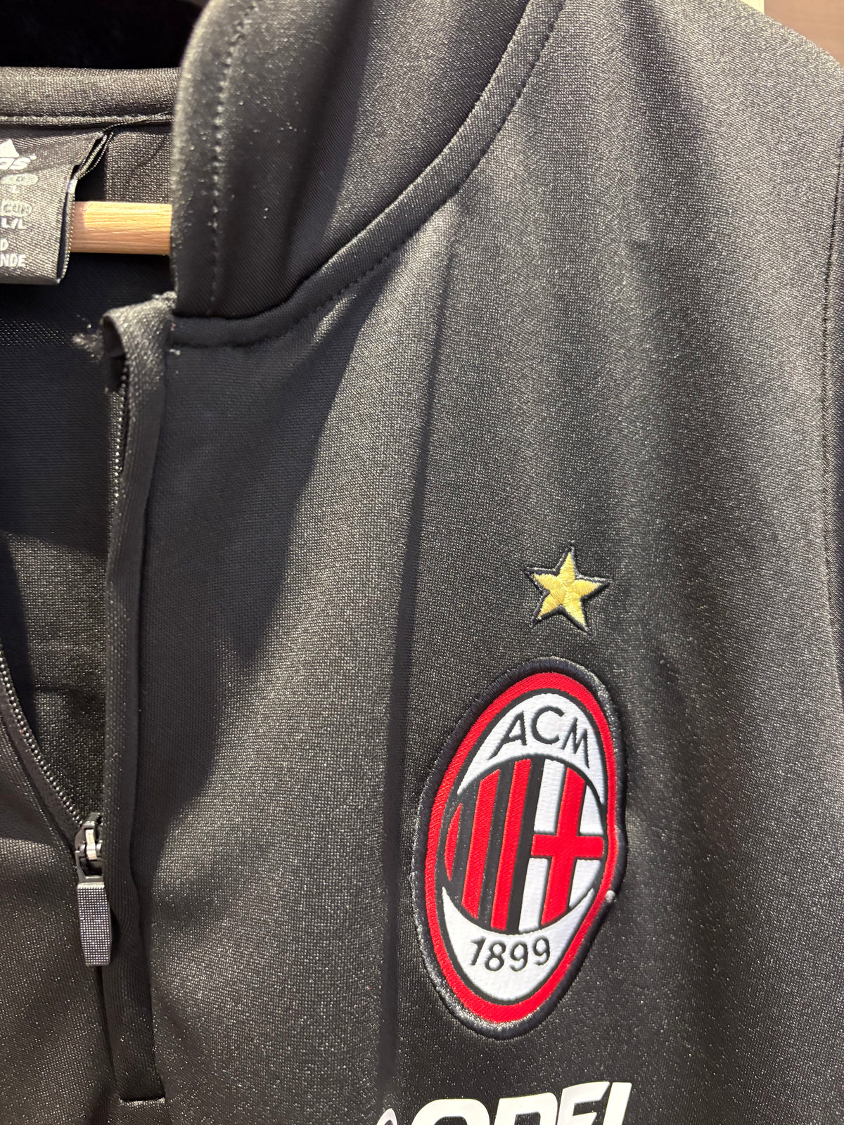 Vintage AC Milan 2004/05 quarter zip Training Jumper