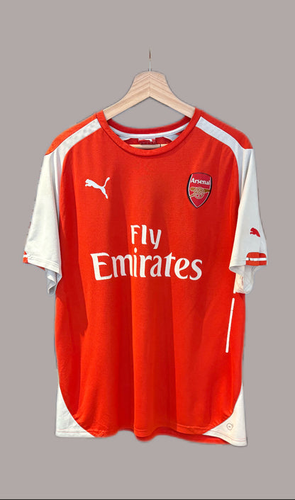Authentic #12 Giroud Arsenal 2015/16 Home Football Shirt