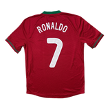 Authentic #7 Ronaldo 2012-13 Portugal Home Football