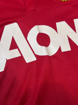 Authentic Nani #17 Manchester United 2013-14 Home Football