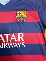 Authentic #11 Neymar Barcelona 2015/16 home Football