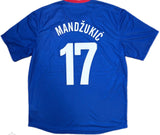 Authentic Mandzukic #17 Croatia 2012-13 Away Football