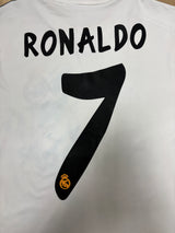 Authentic Ronaldo #7 Real Madrid 2013-2014 home football