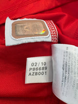 Authentic Gerrard #8 2010-11 Liverpool home Football