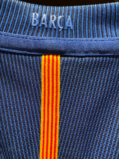 Vintage #11 Neymar JR Nike FC Barcelona 2016-17 home football jersey