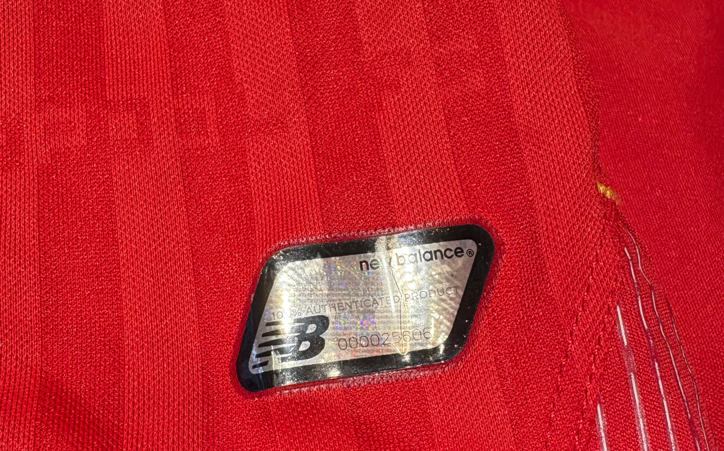 Vintage #15 Sturridge New Balance Liverpool FC 2015-2016 home football shirt