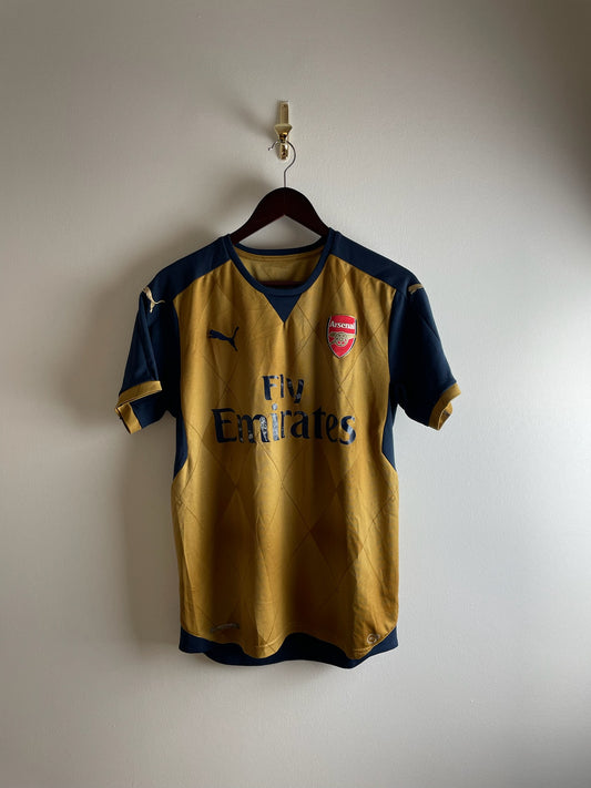 Vintage Arsenal 2015/16 Away Football T-Shirt - Medium