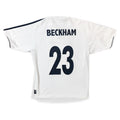 Maillot de football domicile authentique Beckham #23 Real Madrid 2003-04
