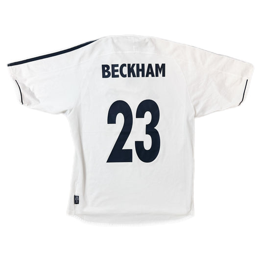 Authentic Beckham #23 Real Madrid 2003-04 Home Football