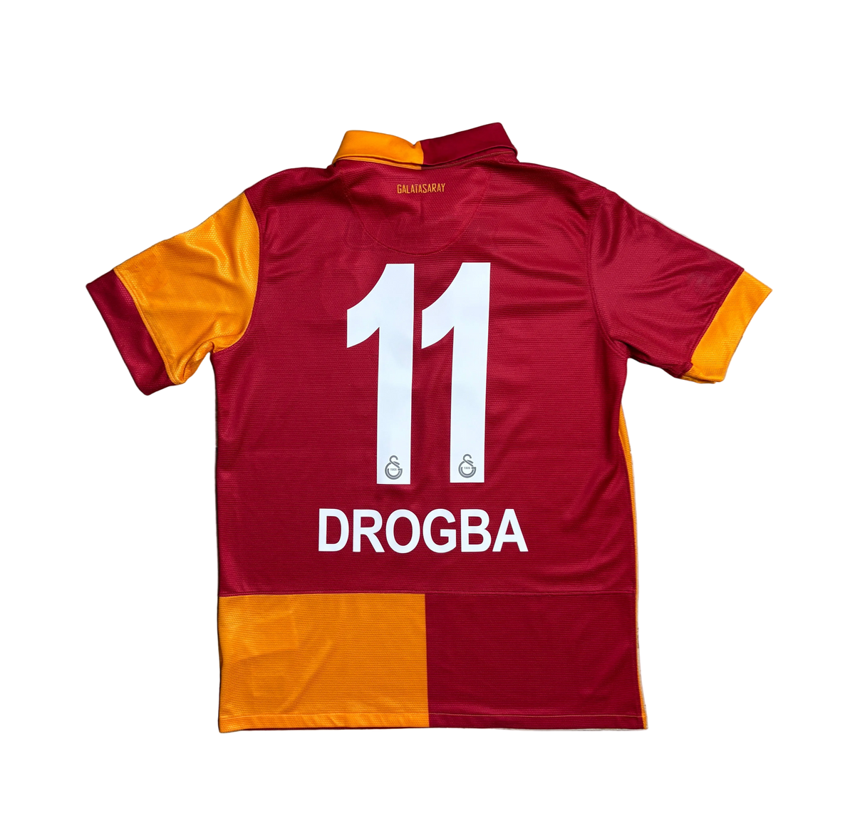 Vintage Drogba #11 Galatasaray S.K. 2015-16 Home Football
