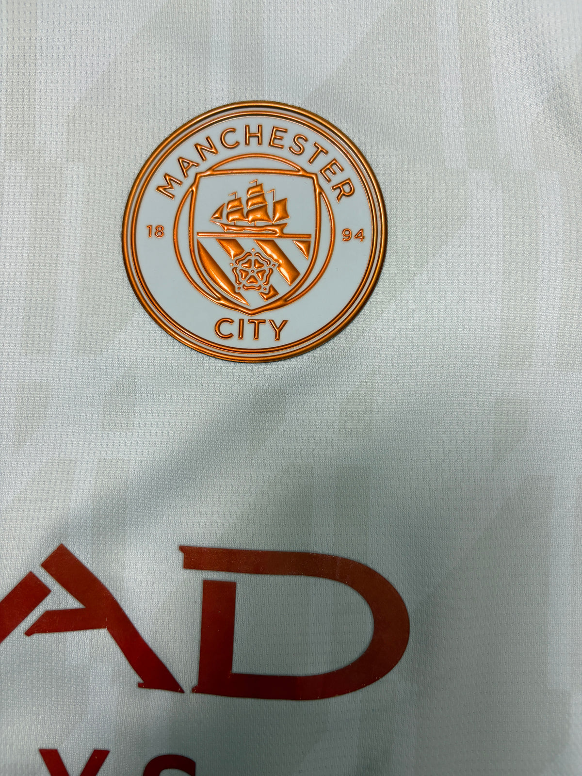 Authentic Haaland #9 Manchester City 2023/24 Away football