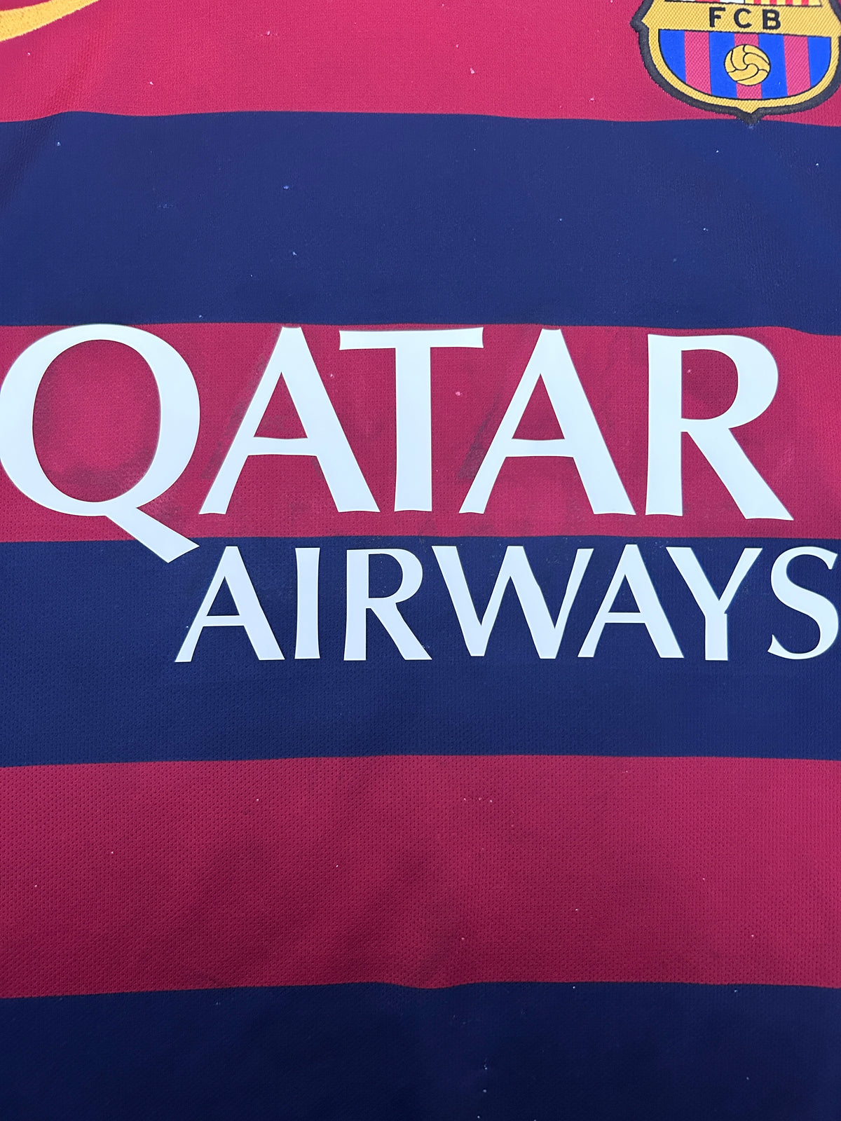 Authentic Messi #10 Barcelona 2015-16 Home