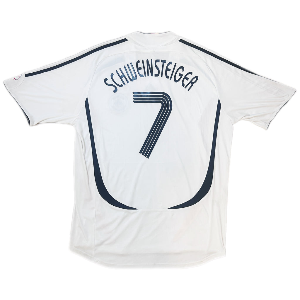 Authentic Schweinsteiger #7 Germany 2005-06 Home Football