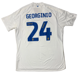 Authentic #24 Georgino Leeds United 23-24 Home Football