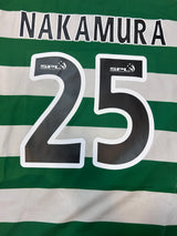 Authentic Nakamura #25 Celtic 2005-07 Home Football