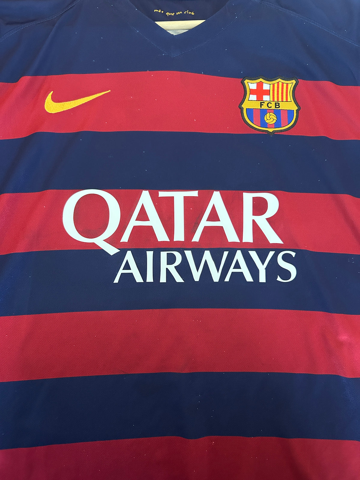 Authentic Messi #10 Barcelona 2015-16 Home