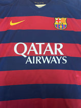 Authentic Messi #10 Barcelona 2015-16 Home