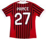 Authentic Prince #27 AC Milan 2011-12 Home Football Shirt