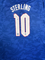 Authentic Sterling #10 England 2020-2022 Away Football