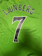 Authentique maillot de football extérieur Ljunberg Celtic 2010-11 #17