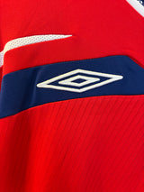 Authentic #10 Owen England 2008 Away Football