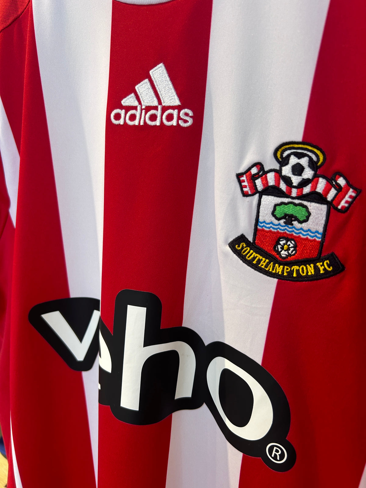 Authentic Virgil #17 Southampton FC 2015/16 Home Football