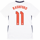Authentic Rashford #11 England 2020/21 Home Football
