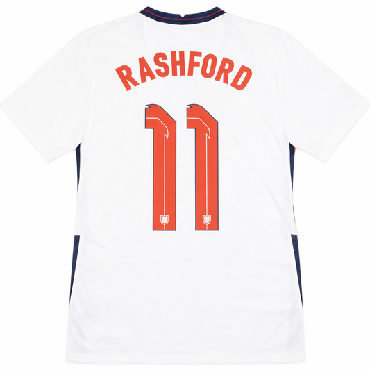 Authentic Rashford #11 England 2020/21 Home Football