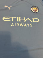 Authentic Marmoush #7 Manchester City 2024-25 Home Football