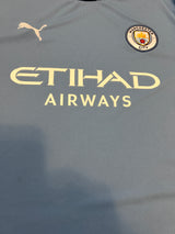 Authentic Marmoush #7 Manchester City 2024-25 Home Football