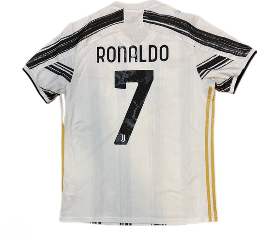 Authentic Ronaldo #7 Juventus 2020-21 Home Football