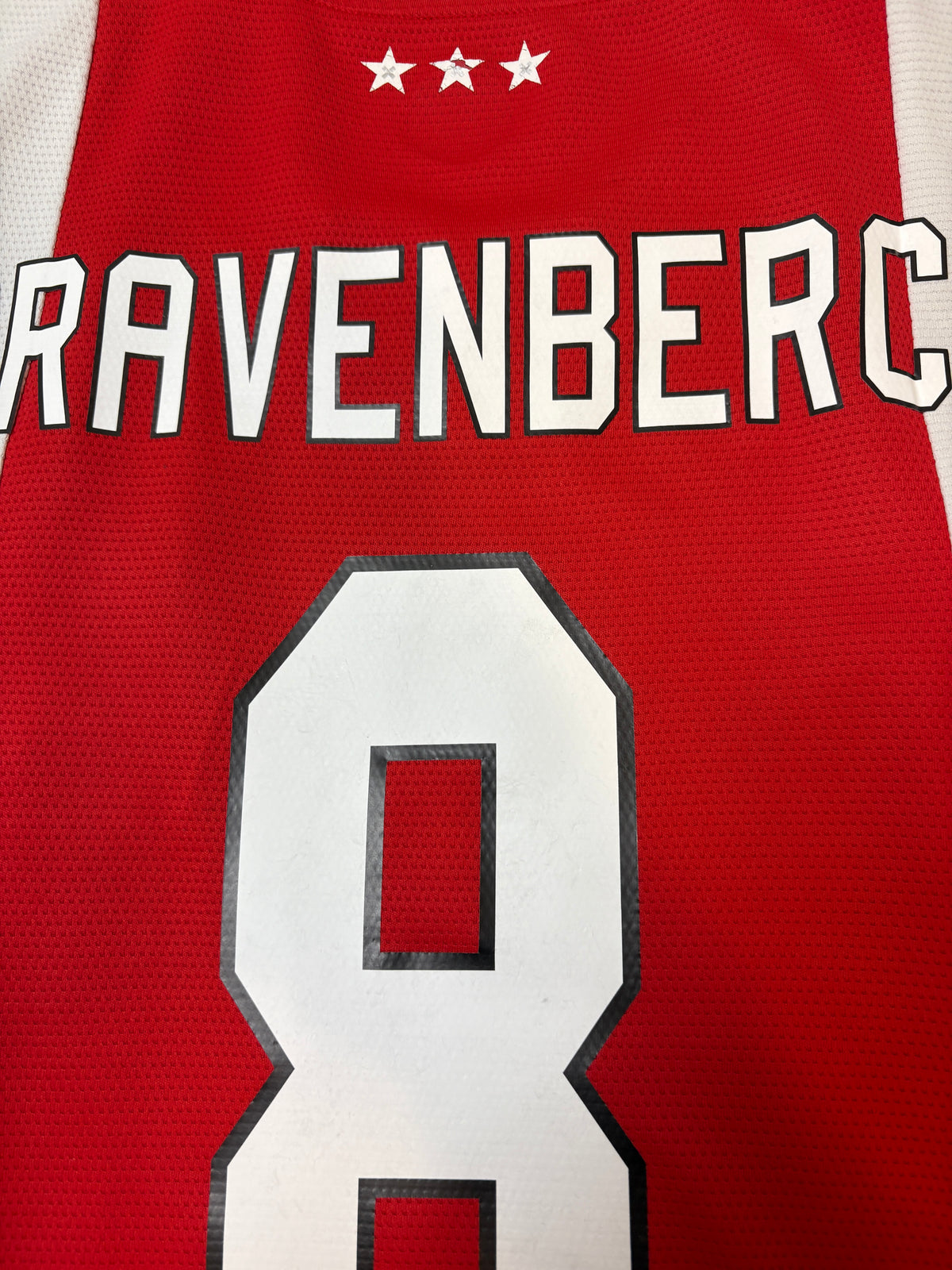 Maillot Authentique Gravenberch #8 Ajax Domicile 2021-22