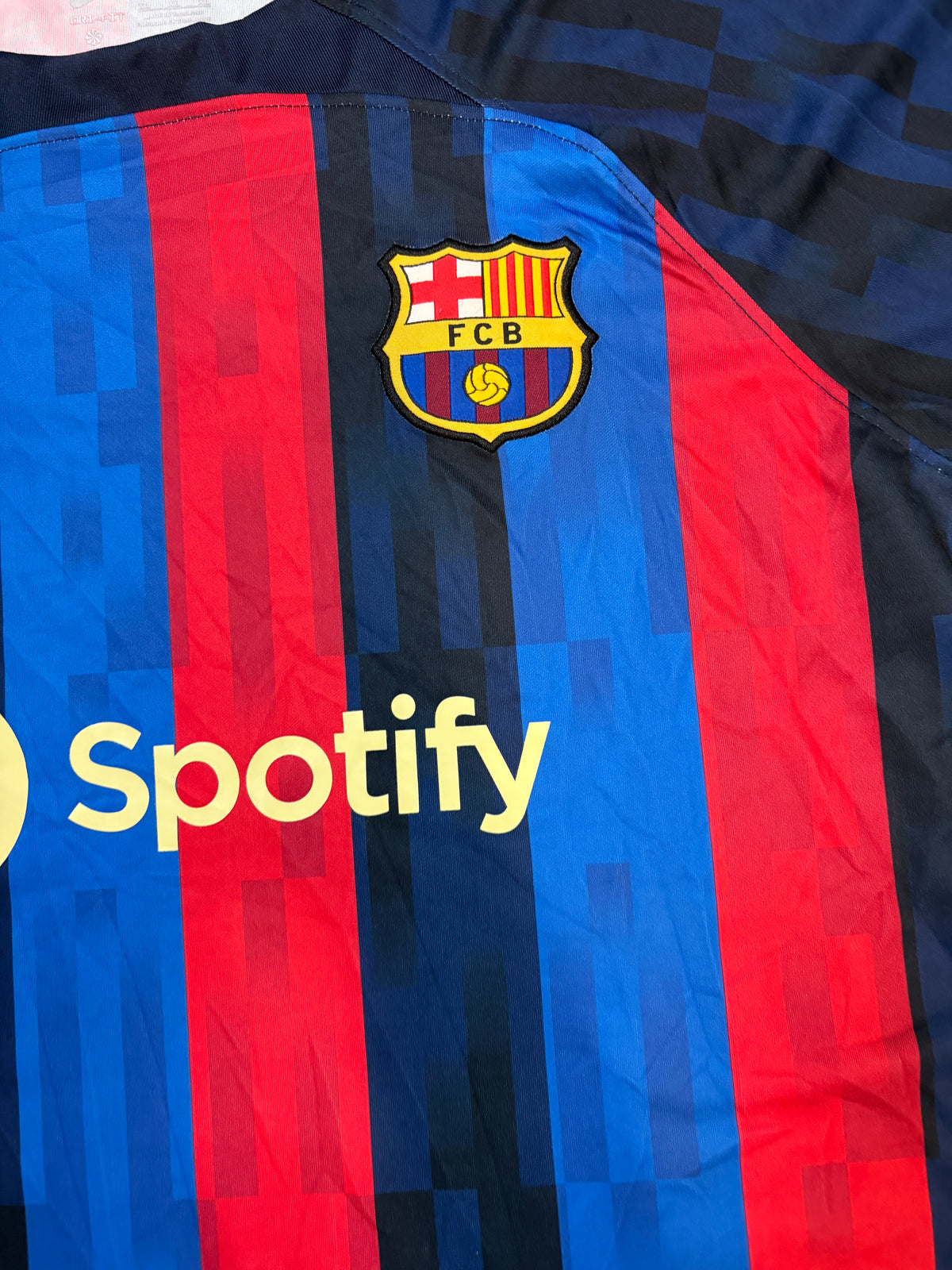 Authentic Lamine Yamal #41 FC Barcelona 2022-2023 home Football