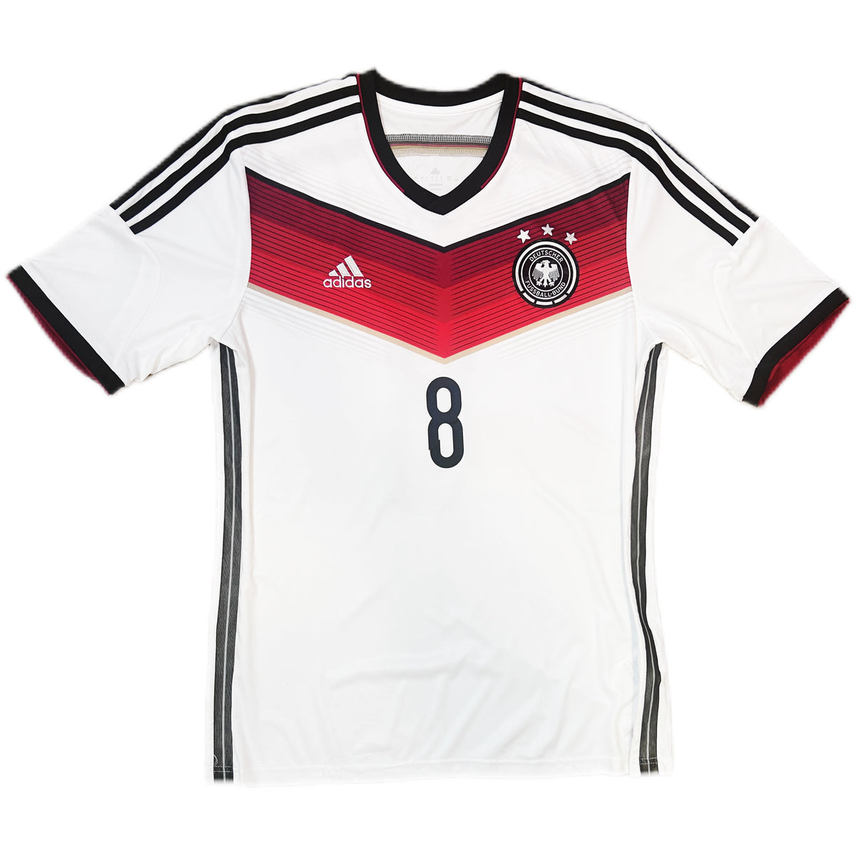 Authentic Ozil #8 Germany 2014-15 Home Football