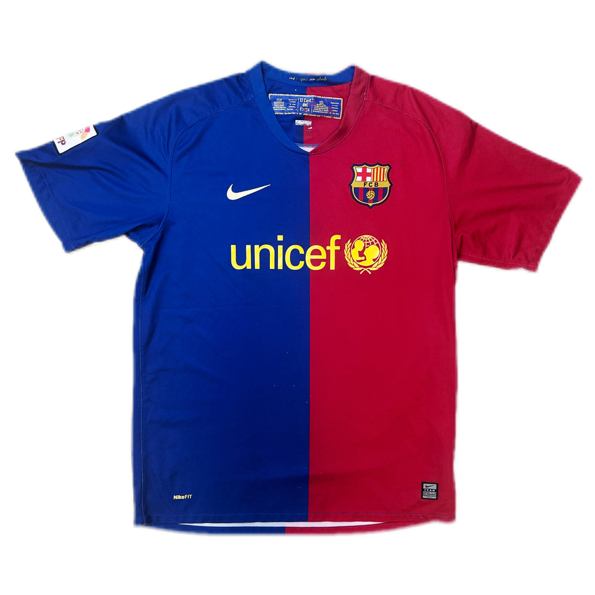 Authentic Henry #14 FC Barcelona 2008-09 Home Football