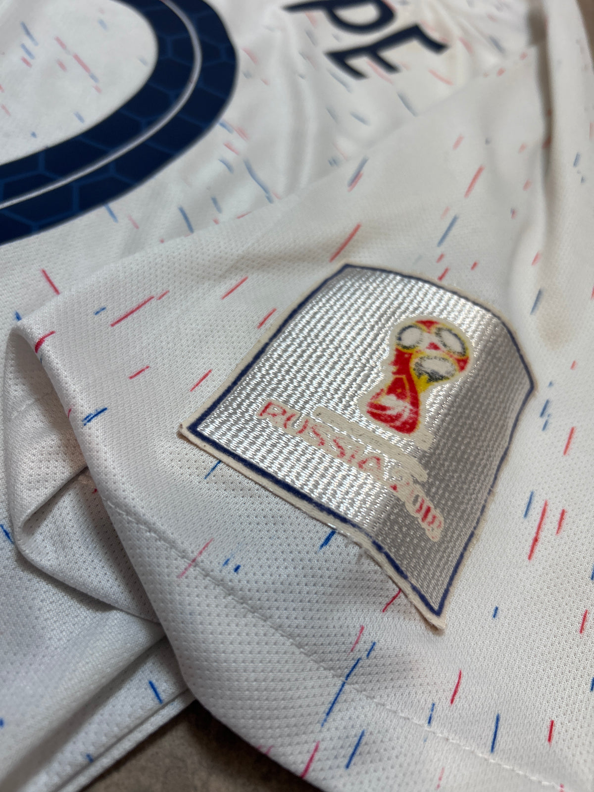Authentic Mbappe #10 France 2018 Away Football