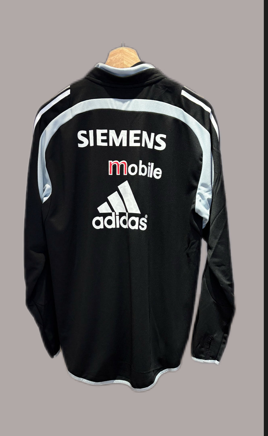 Vintage Real Madrid 2004/05 quarter zip Training Top